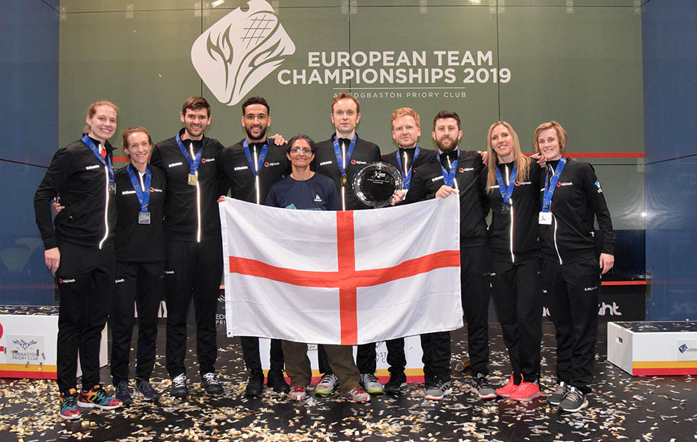 Team England at the European Team Championships
